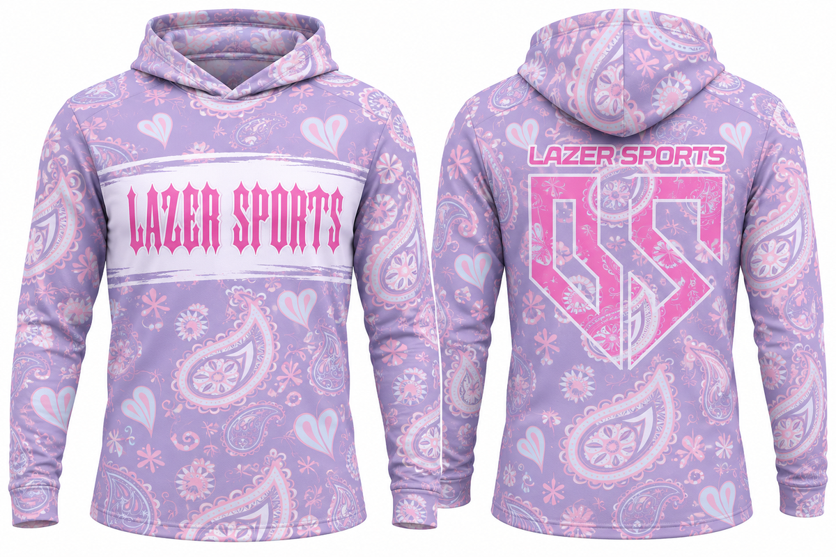 Paisley hooded longsleeve